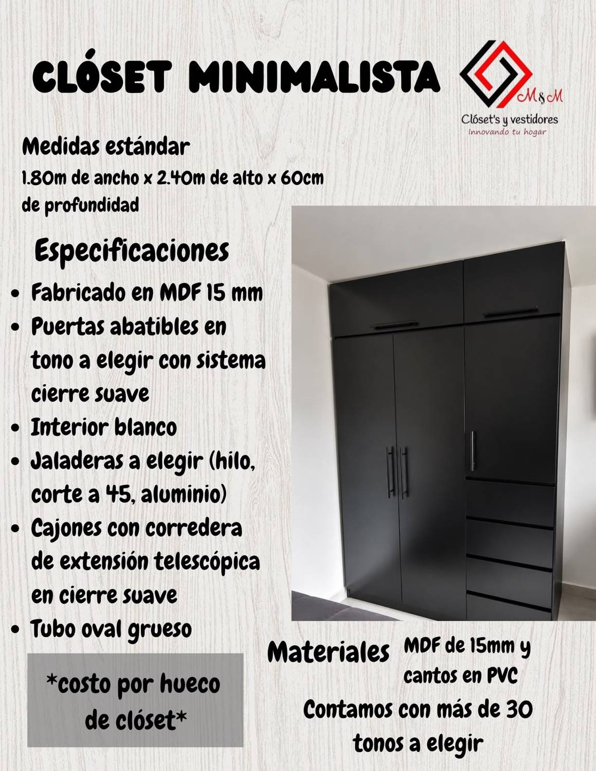 Muebles para el dormitorio